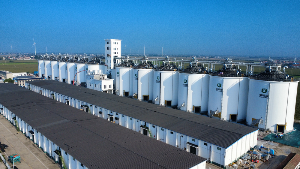 由中国建筑旗下中建八局承建的中央储备粮焦作直属库新建仓项目，位于河南省焦作市，建设粮食浅圆仓13座，单仓仓容1万吨，总仓容13万吨，配套建设工作塔、一站式服务中心等附属设施工程，同步建设科技储粮及智能化技术应用设施，项目投用后将进一步加强中储粮与温县周边粮食购销企业的产销协作，助力维护区域粮食市场稳定。