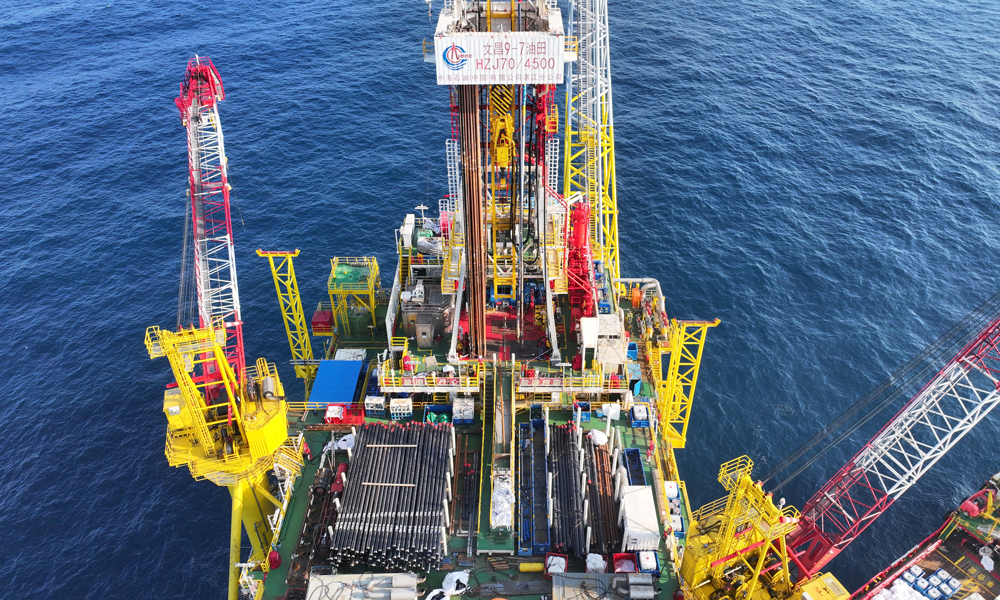 中国海油刷新湛江海域9.625英寸技术套管下深纪录