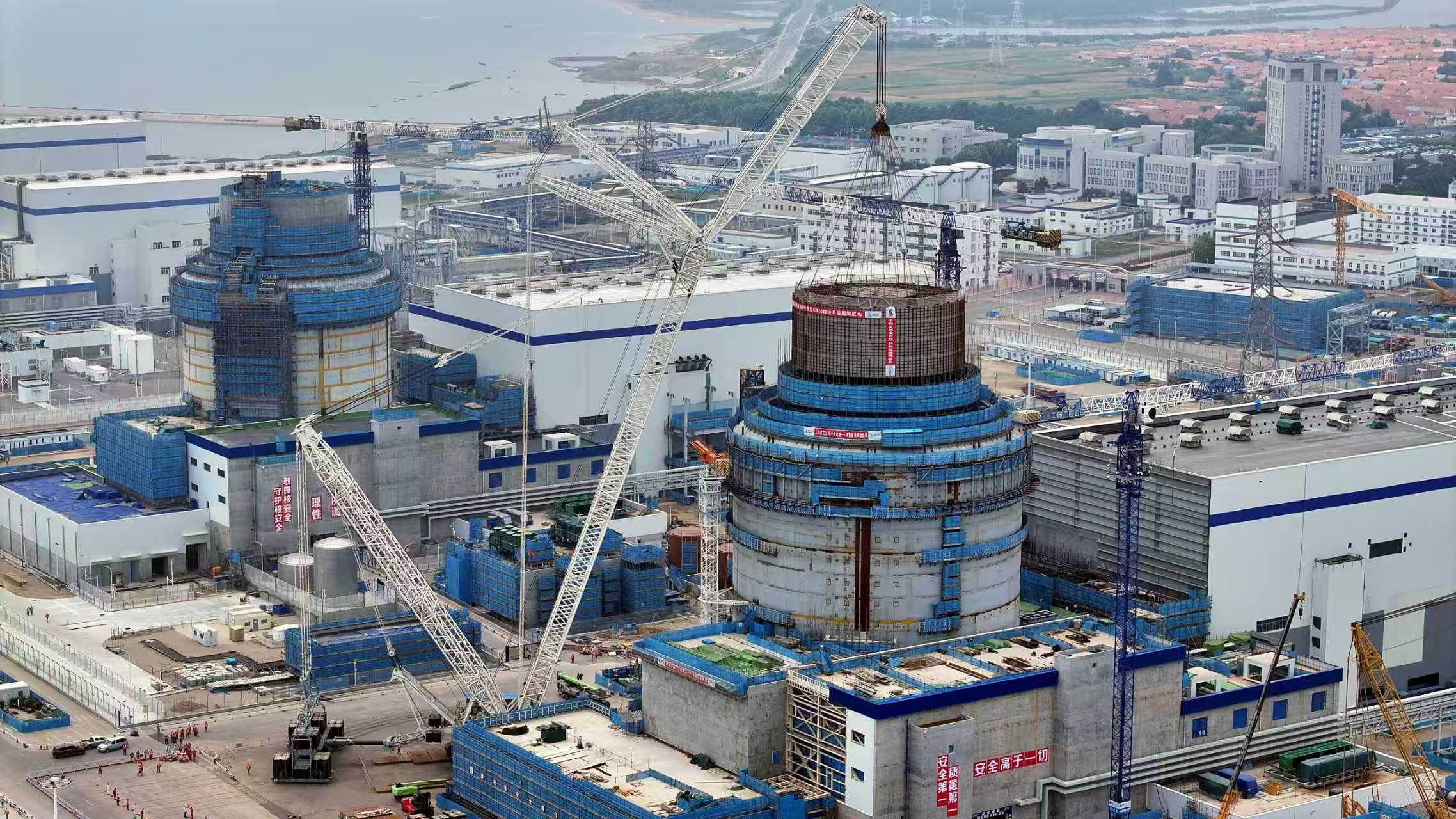 国家电投海阳核电二期工程进入安装调试阶段