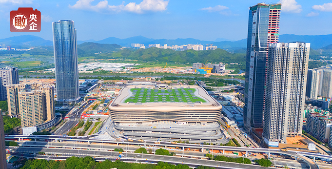 【瞰央企】全球最大陆路口岸单体建筑即将收尾