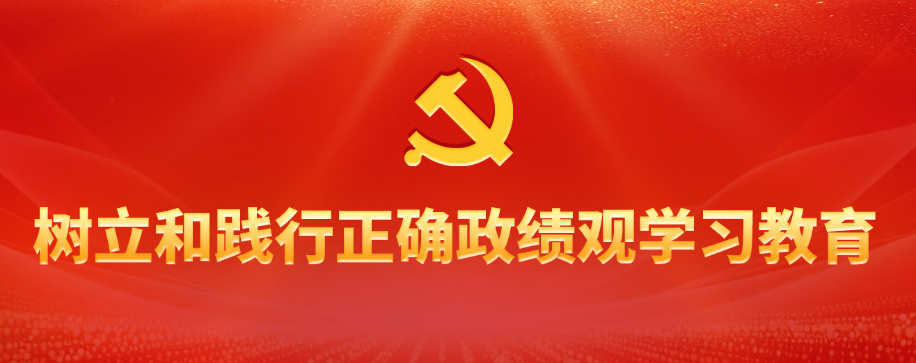 树立和践行正确政绩观学习教育